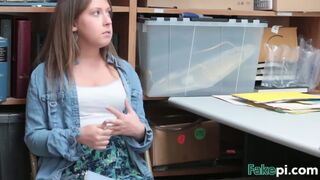 Shoplifter Brooke Bliss Made Into Pleasing Rod