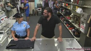 Ebony oil hardcore Fucking Ms Police Officer