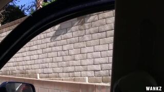 WANKZ- Stocking Clad Street Slut Sheena Takes A Hard Choke Fucking