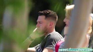 Hot brunette India Summer gets slammed hard by a big cock