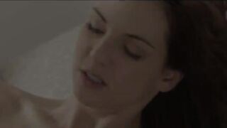 tight sexy brunett fucking on bed