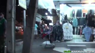 Hairy pussy of Asian hottie filled with schlong