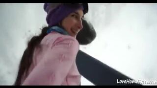 Anal Fuck On Vacation With Ski Instructor