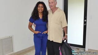 Ebony teen suck black cock and mirror dildo Glenn ends the job!
