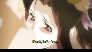 Bondage hentai with bigboobs oralsex and tittyfucked by shemale anime