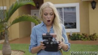 Young teen banged in the ass and white brunette Alone With A Drone