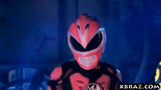 Power Rangers xxx parody with pornstar Abigail Mac