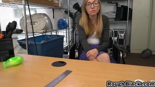 Teen Emma Gives Head And Gets Banged By Black Rod
