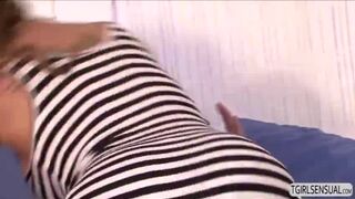 Angry shemale Jessy Dubai fucks her partners in the ass for cheating on her