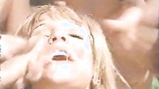 Britney Spears Look Alike Sucking Cock