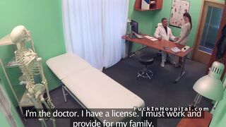 Nurse caught doctor bangs patient