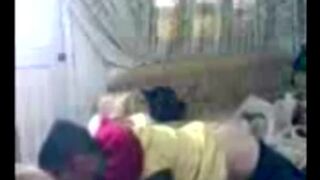 Nasty Arab girlfriend gets pounded in bedroom