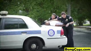 Well-hung homie goes down on two white sluts before drilling their pussies