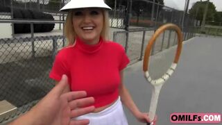 Blonde Milf Kristina Reese Takes Cock After Tennis