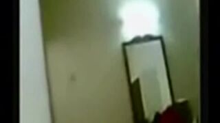 Horny man persuades his hot nasty Arab girlfriend to film her giving a BJ