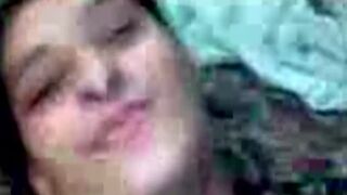 Arab girlfriend gets pussy exploded by her mans dick