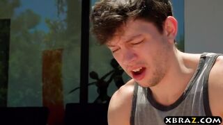 Stepmom MILF loves the huge young cock of her stepson