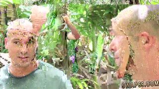 Big tit blonde milf fucks chum's teens girlpal Backwoods Bartering