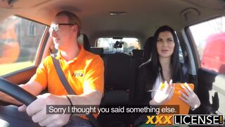 Jasmine Jae Wants It Fast and Furious at driving school