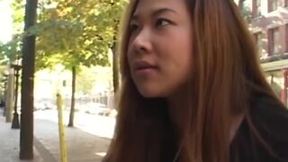 Ben gives a hot asian directions leading her to his cock