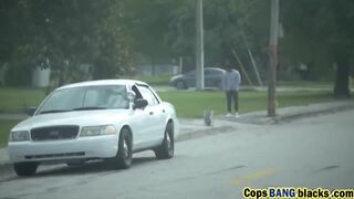 Purse snatcher gets caught by these bad and horny female officers