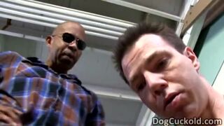 Kagney gets fucked by BBC as her horny man watches