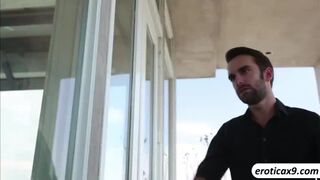 Sexy Adriana spreads her shaved pussy