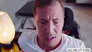 Hot Brunette Amia loves to fuck but cant stand getting fucked around