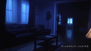 Pussy clamped blonde got anal fucked