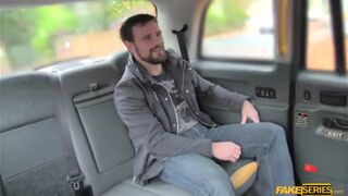 Beautiful Rebecca More soaking wet pussy gets fucked in the cab