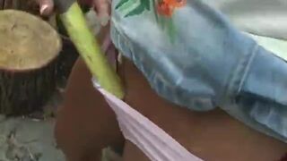 Virgin teen couple xxx Cutting wood and licking pussy
