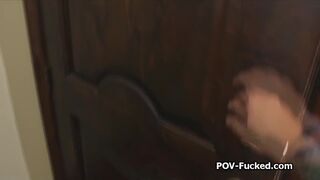 Scary movie leads to sexy deepthroat