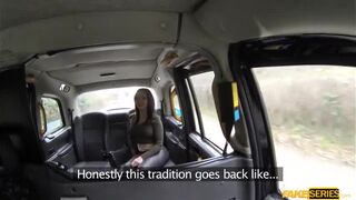 Big tits babe Yasmin Scott amazing doggystyle in the backseat