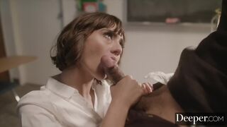 DEEPER Janice Griffith fucked on office desk