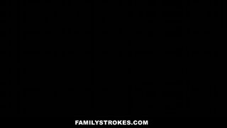 FamilyStrokes - Ariana Marie Gets Fucked By Stepdaddy Santa