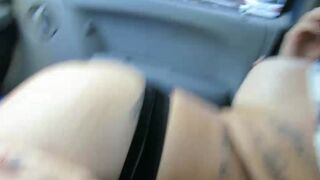 POVLife Busty latin punk babe fingered in the car