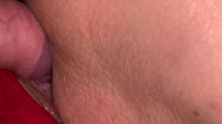 stepmom close up pussy fuck ends with hugh creampie