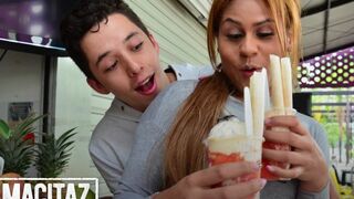 Amateur Latina With Big Ass Carolina Montes Takes It Hard In Her Pussy - CARNE DEL MERCADO