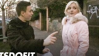 Blonde Slut Zazie Skymm Gets Naughty With Worker And Rides Him Good After Helping Her - LETSDOEIT