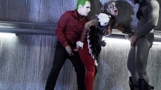 Wicked - Harley Quinn Fucked By Joker & Batman