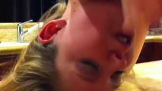 Amateur Girl Gets Her Ass Ravaged With Utencils