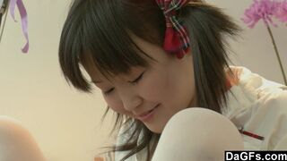 Dagfs - Asian orgasming before school