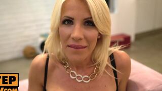 POV - Banging busty cougar stepmom Tiffany Rousso
