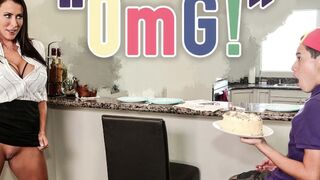 BANGBROS - Cougar Cake In The Form Of Reagan Foxx For A Very Special Boy