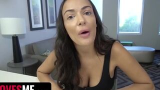 Busty Step Sis Sofi Ryan Bounces Her Latin Pussy On Step Bro's Prick POV Style - SisLovesMe