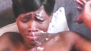 Real Black Ebony African Newly Wed Wife Discovers She Needs To Get A Facial Every Day