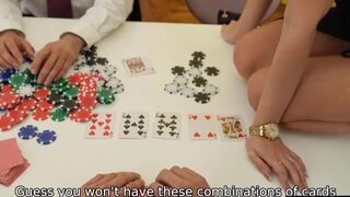 VIP4K. Poker Pounding with Lilly Bella
