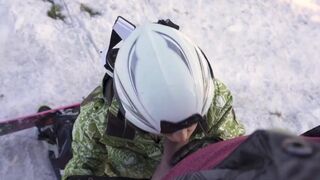 HUNT4K. Trying Out His "Ski" Stick