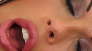 Give Me Pink Dildo loving chick with big tits