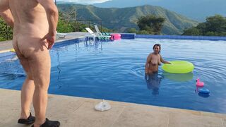 HOT SEX IN THE NUDIST CAMP WITH ADAMANDEVE AND LUPO